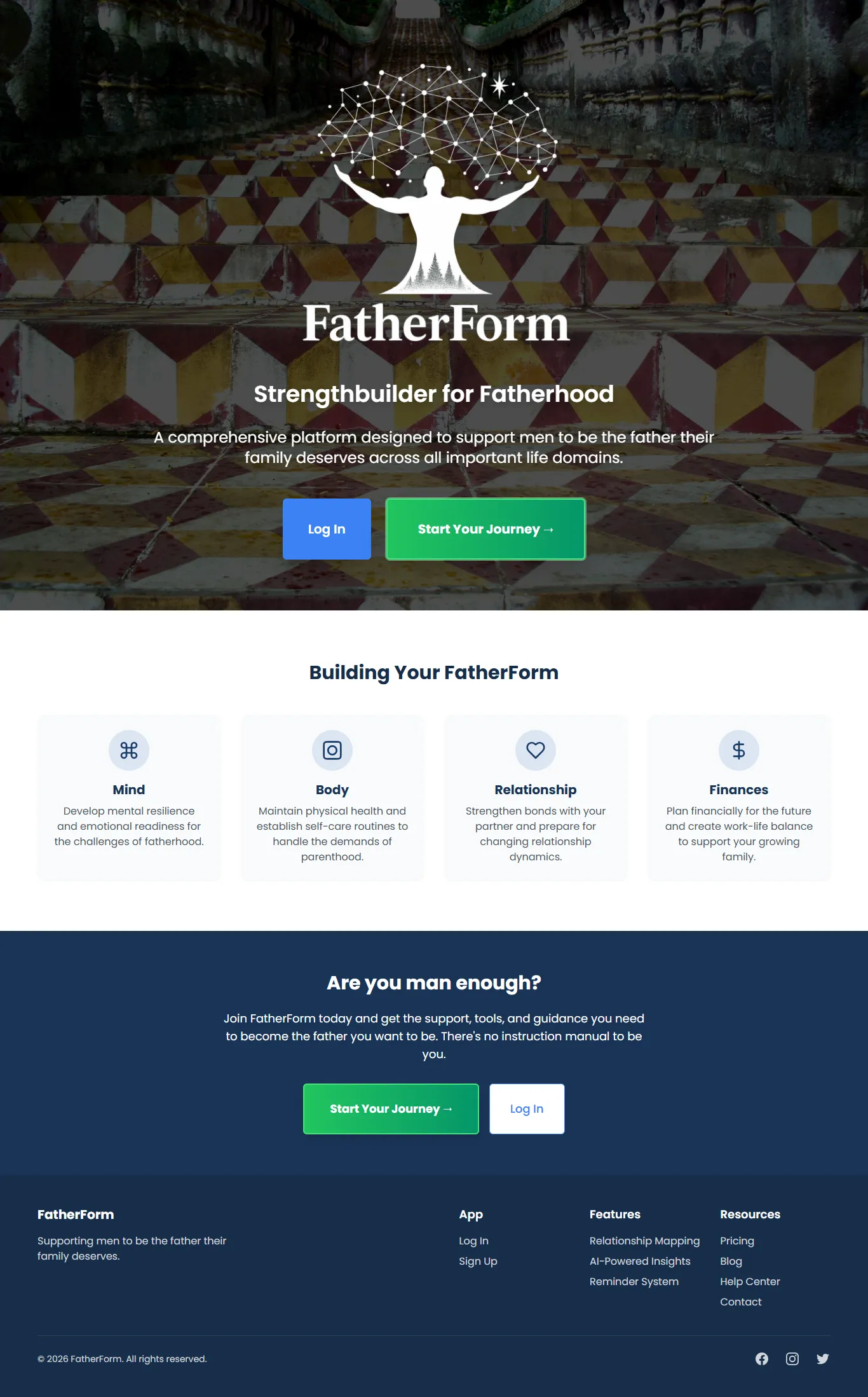 FatherForm – AI-Powered Family & Coaching Platform