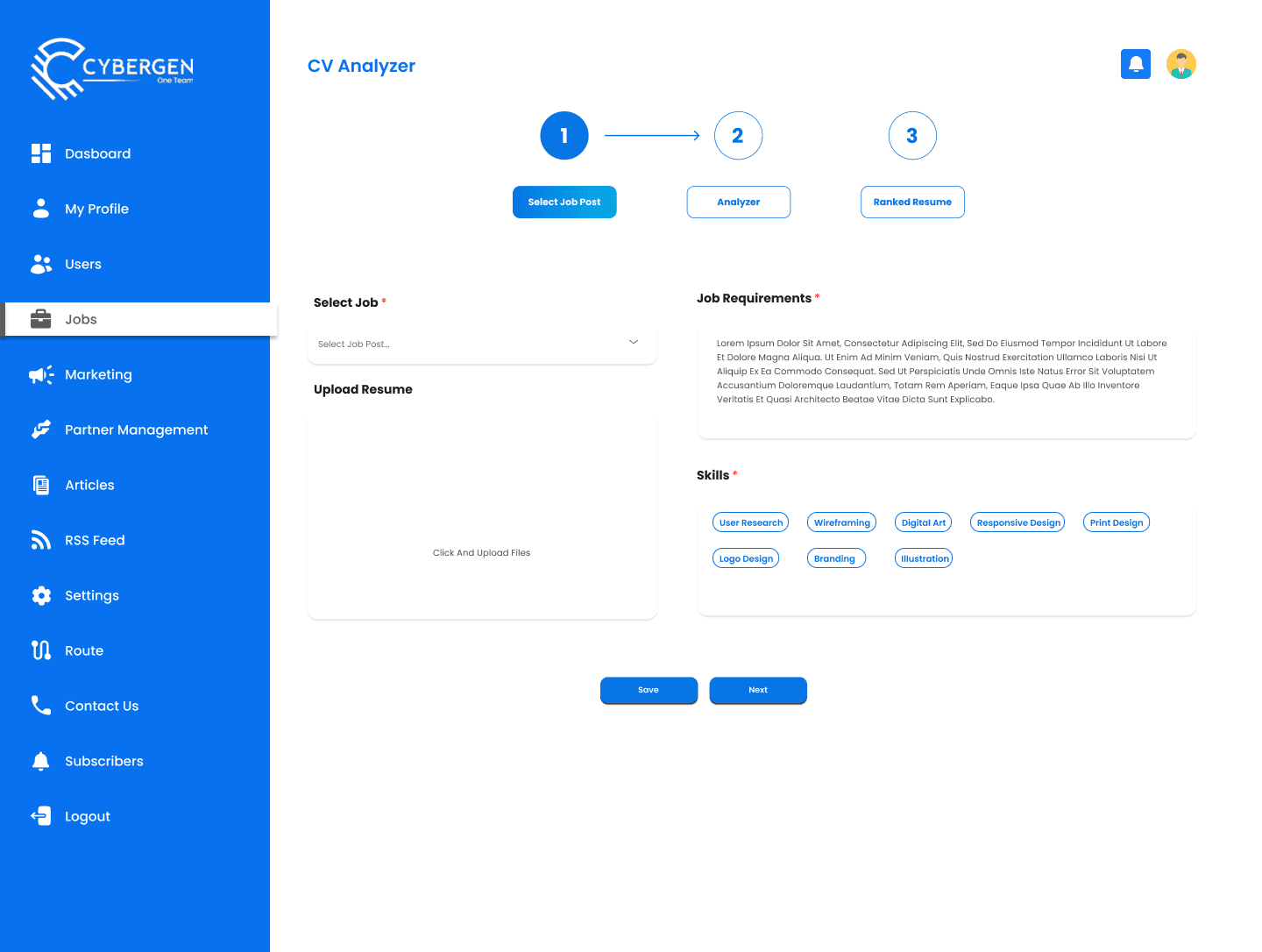 AI CV Analyzer – AI-Driven Talent Intelligence & Ranking Platform